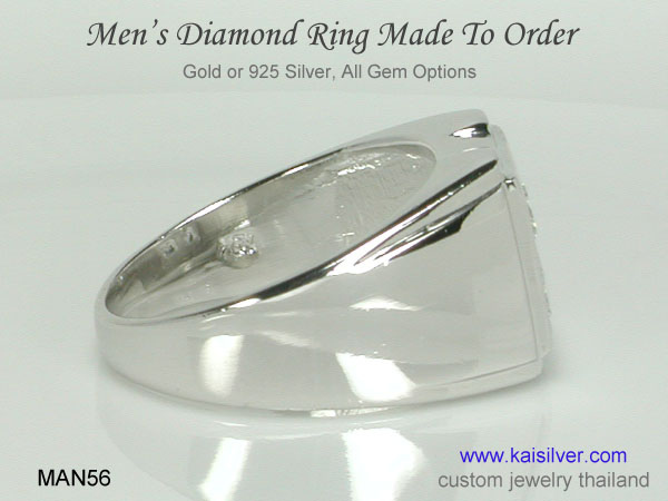 diamond gold ring menss 