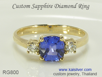 sapphire birthstone ring